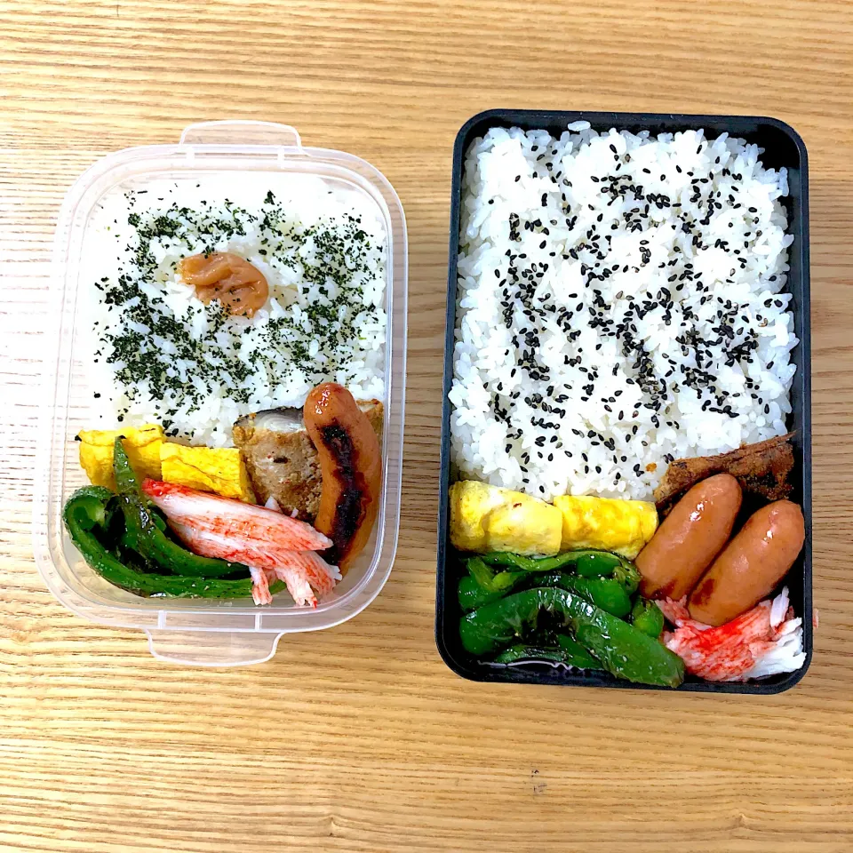 金曜日の夫婦のお弁当🍙|むさけんさん