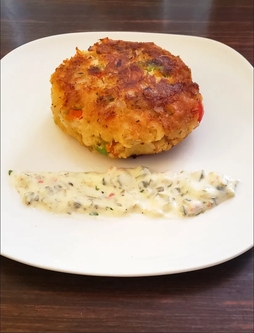 Crab Cake & Red Pepper  Remoulade|Tam Tamさん