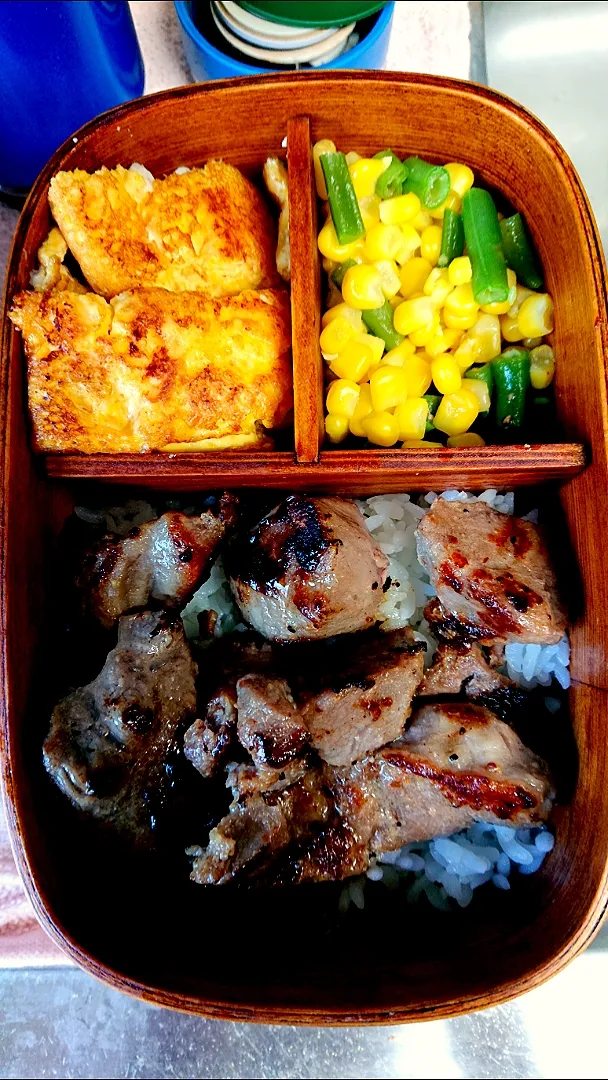 何とか作ったお弁当|ぴかさんさん