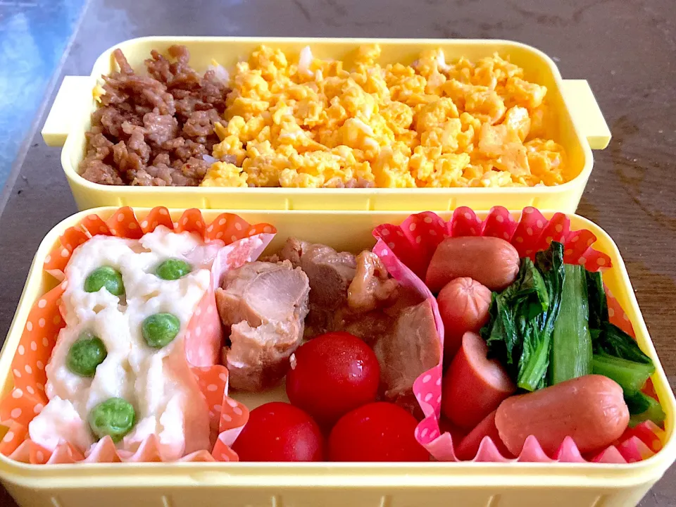 二食丼弁当|料理嫌いを直したいさん