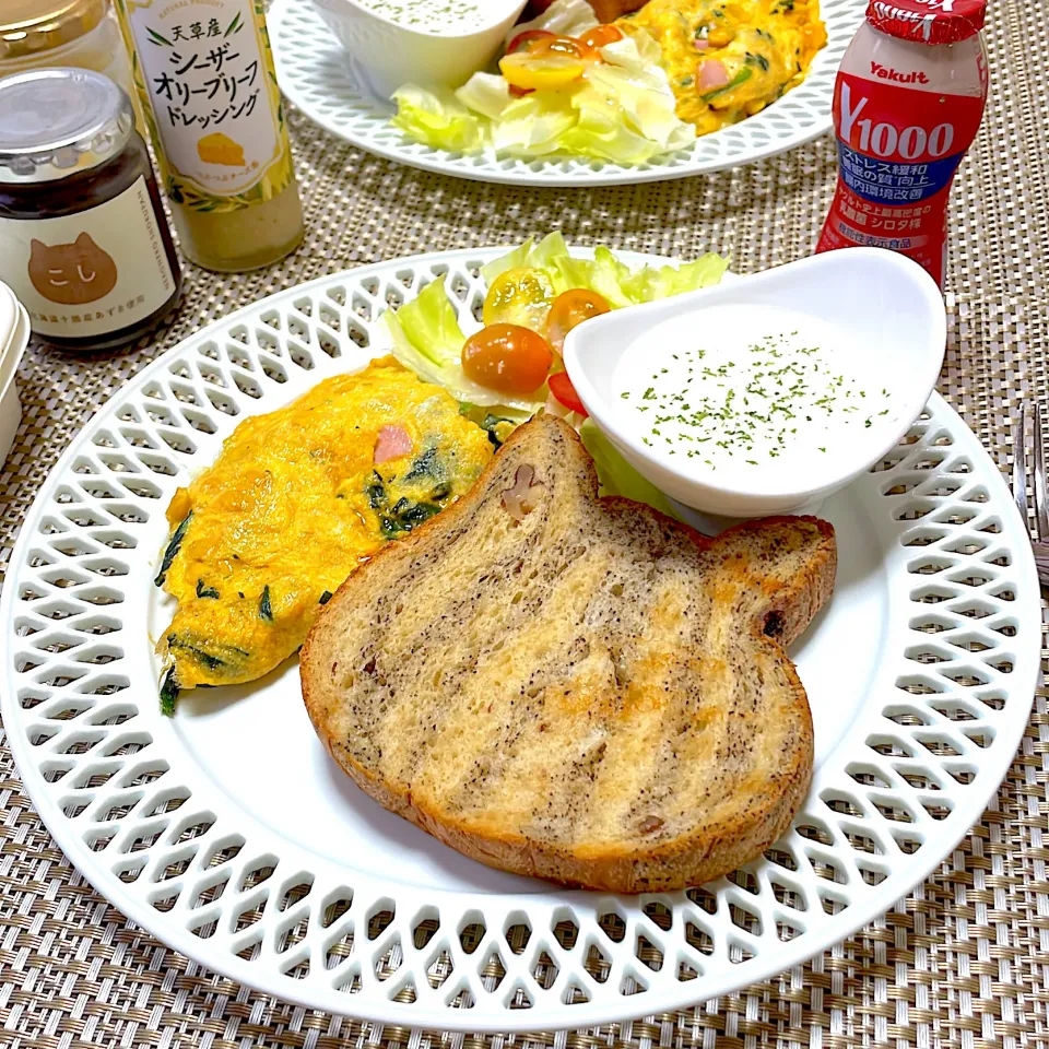 Snapdishの料理写真:朝食ワンプレート|Sakuraさん