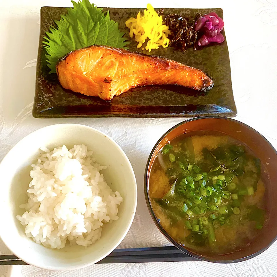 鮭定食|ジャスミンさん