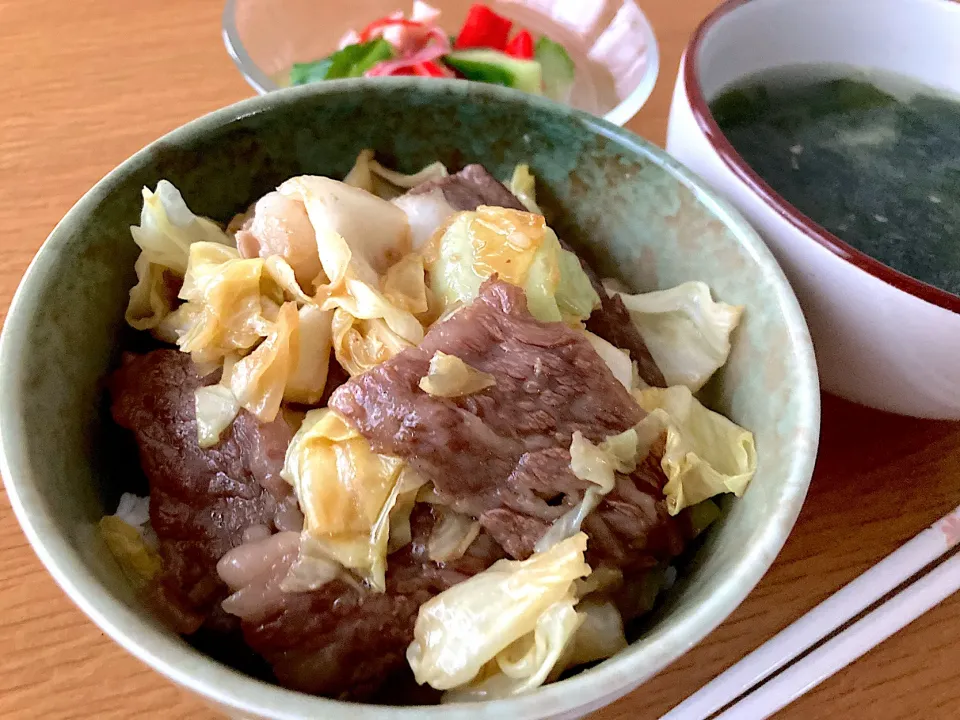 ＊焼肉丼！！＊|＊抹茶＊さん