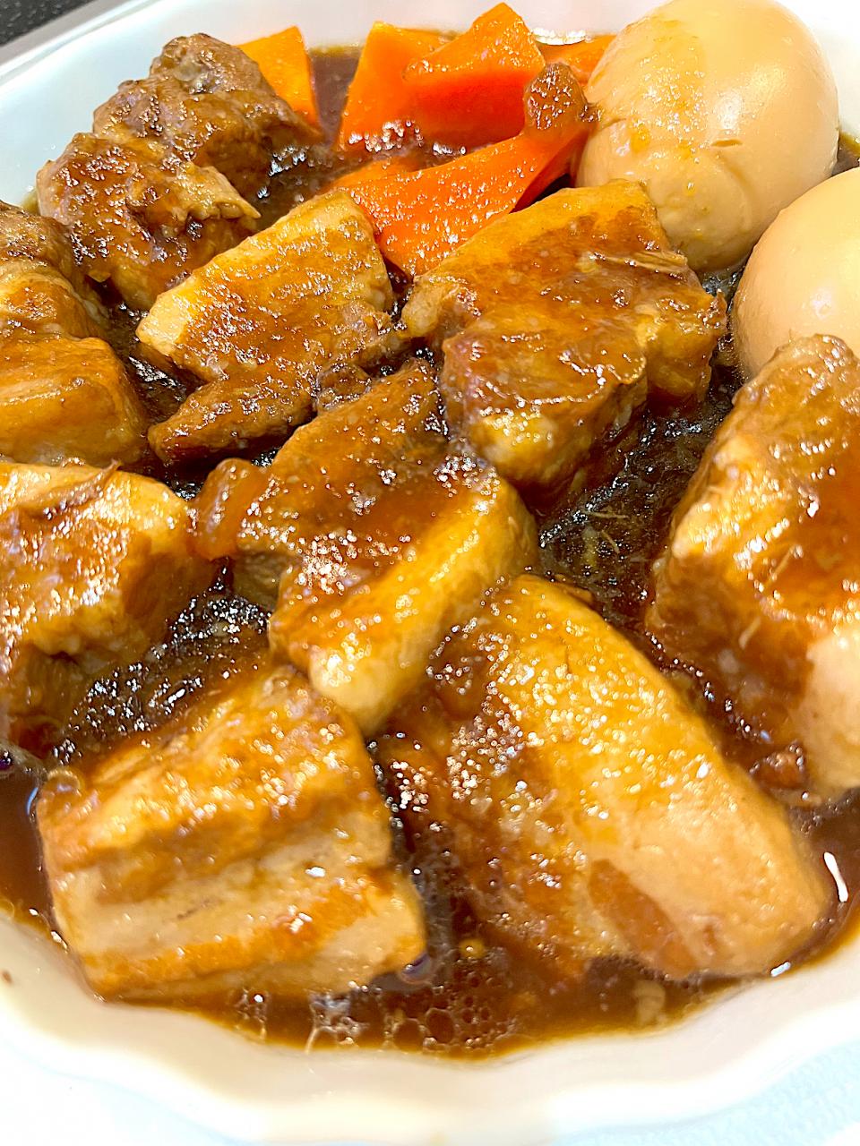 梅のジャムで角煮
