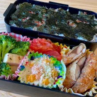 Snapdishの料理写真:✽6/18 週末旦那お弁当✽|ぶぅちゃんさん