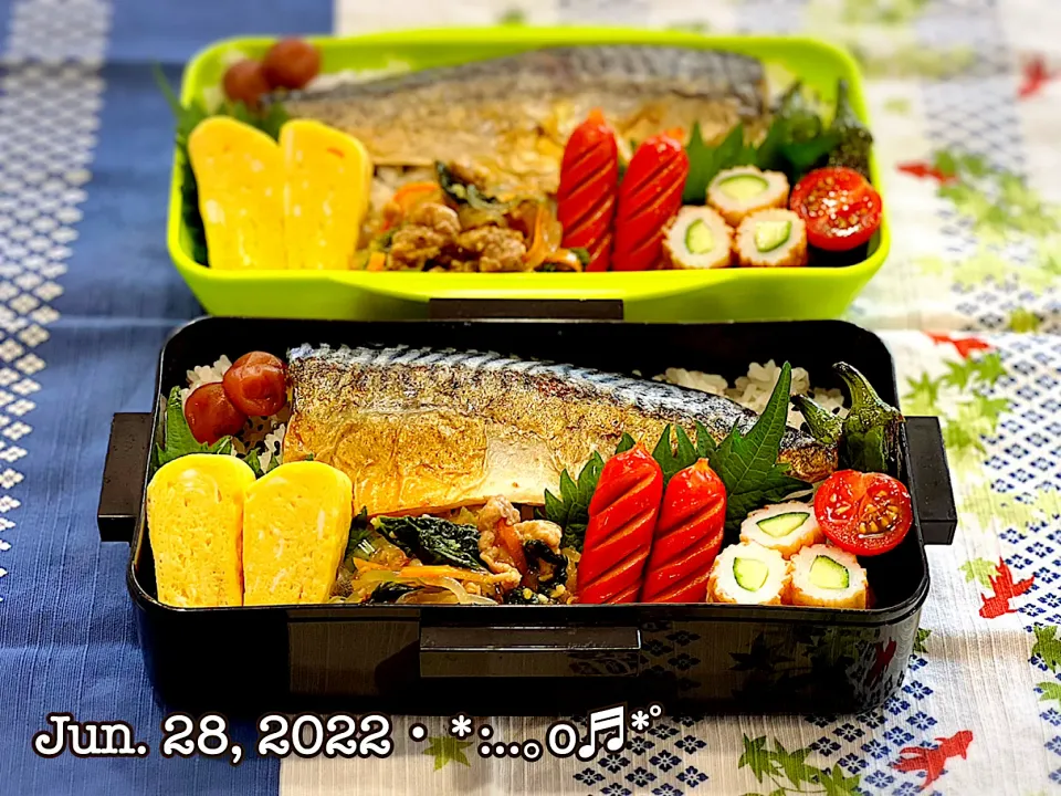 Snapdishの料理写真:2022/06/28お弁当〜♡|いく❤️さん