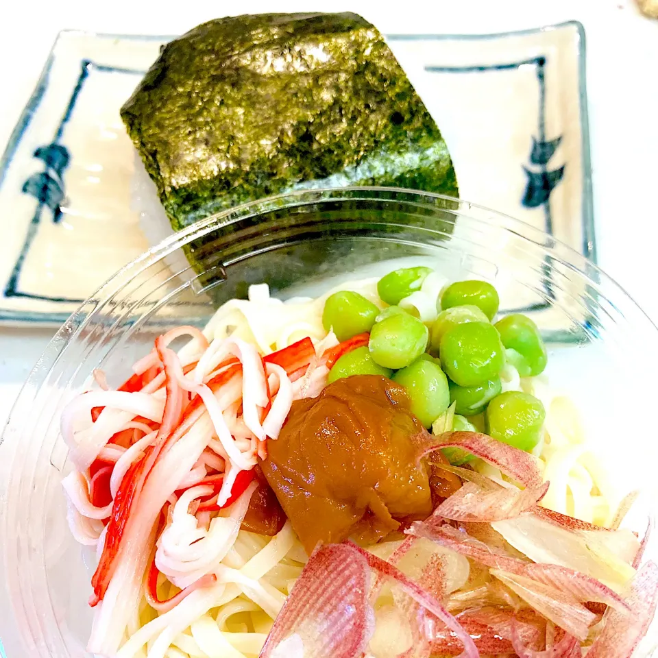 Snapdishの料理写真:冷やしうどん弁当|やっちさん