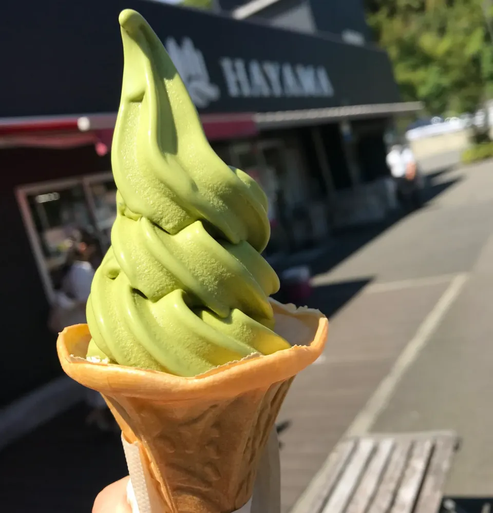 新茶ソフト🍦😋|ナムナムさん