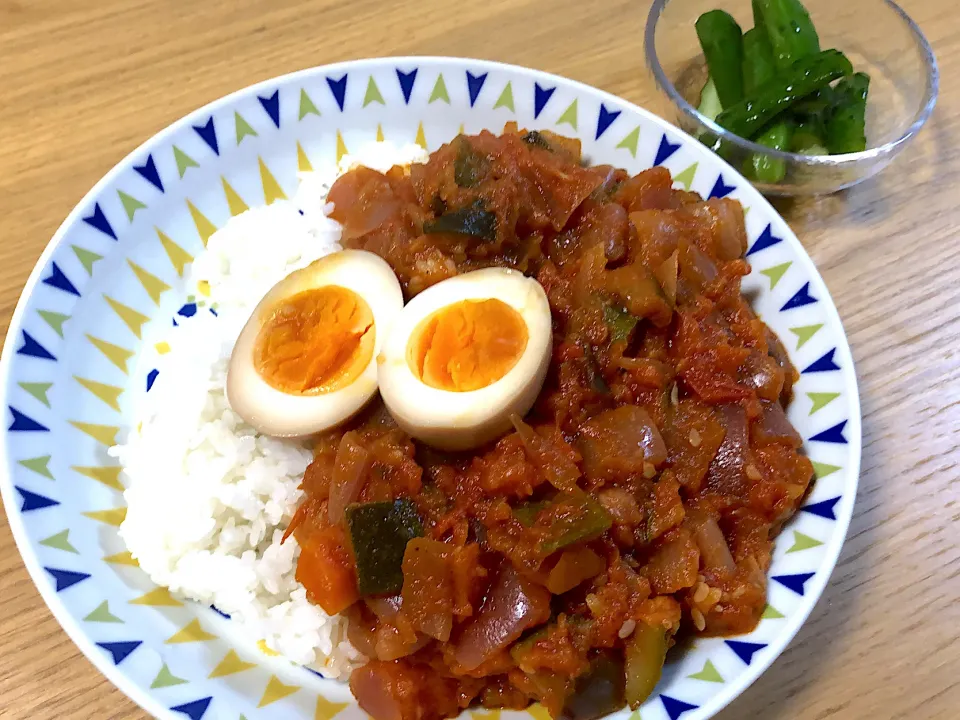 ラタトゥイユのアレンジカレー🍛|さおりさん