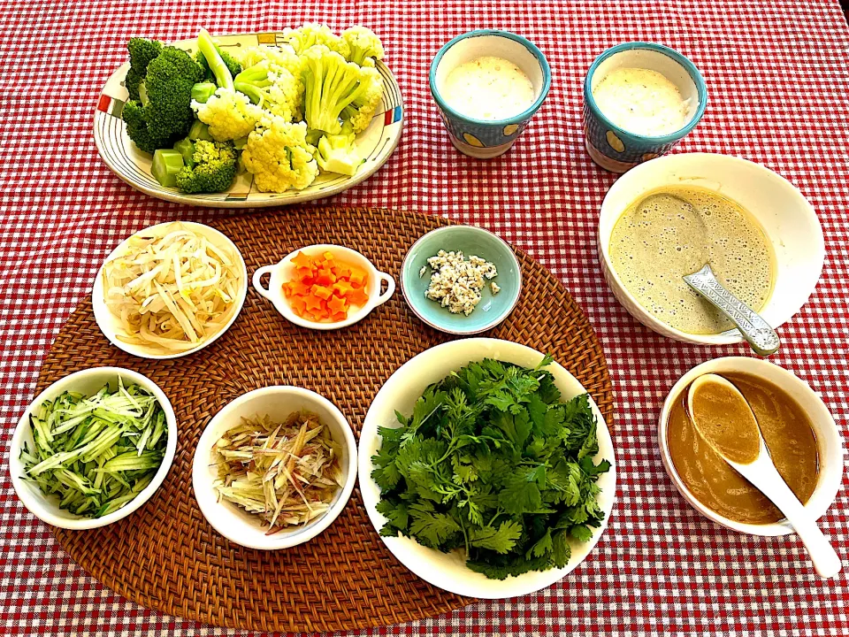 野菜モリモリの冷やしそうめん💕|ことはさん