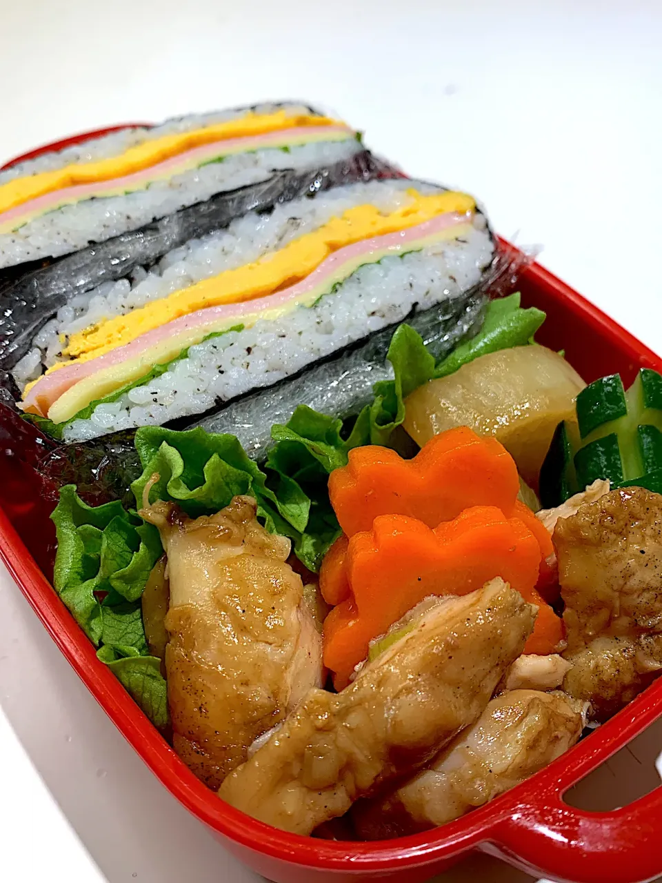 おにぎらず弁当🍱|mirrorさん