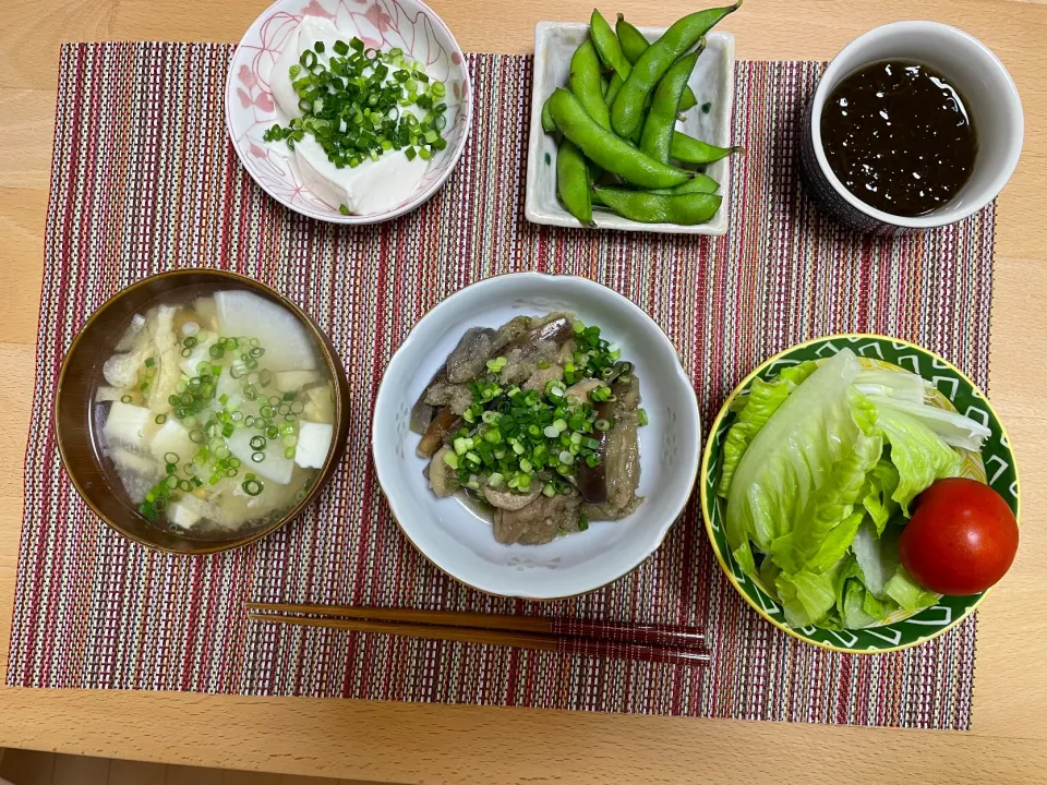 鶏と茄子のおろしあえ|まーさん