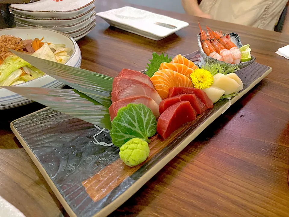 Japanese sashimi assorted set|skyblueさん