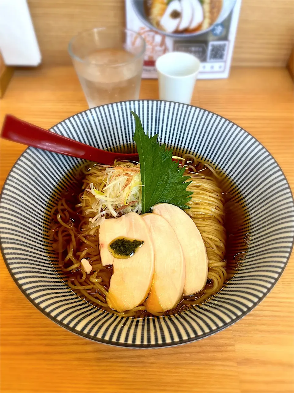 Snapdishの料理写真:白だしと昆布のとろみそば@焼きあご塩らー麺たかはし|morimi32さん