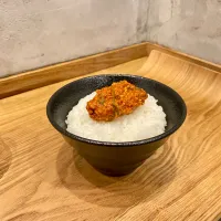 辛い肉みそご飯
