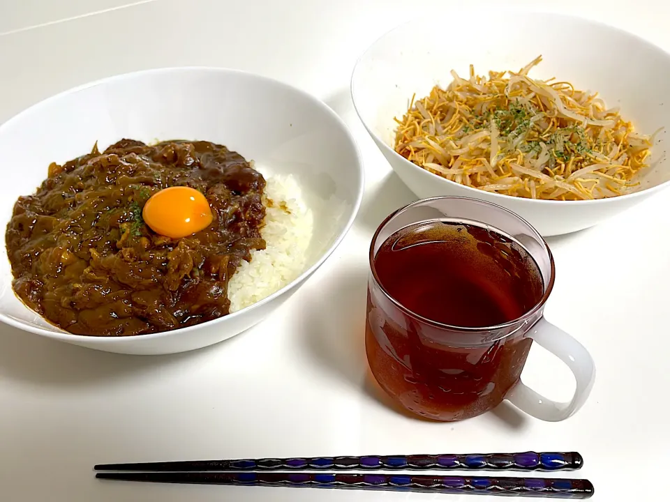 カレー＆無限もやし|初さん