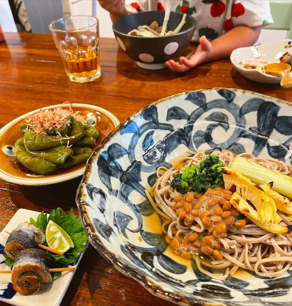 ぶっかけ蕎麦な晩ごはん|ichikayaさん