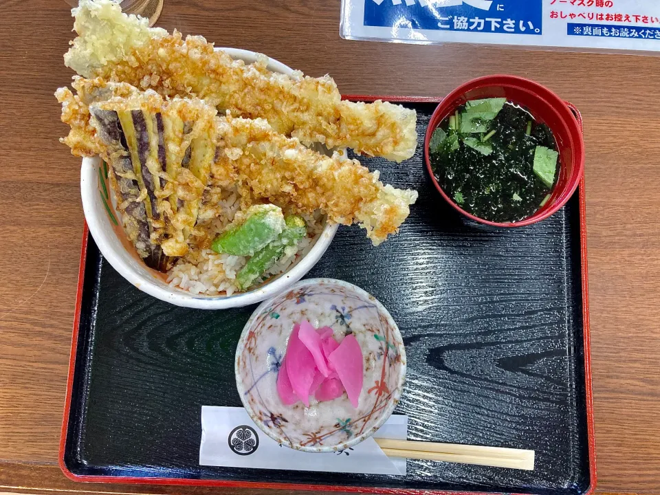 太刀魚天丼 ～>ﾟ～～～～～～～|Kojiさん