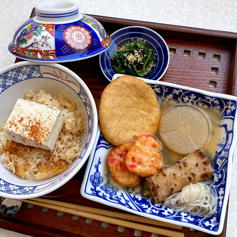 おでん定食|Kさん