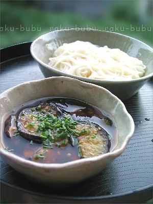 どんぐり0番地さんの夏をのりきれ！【なすのつけ汁そうめん】 #楽天レシピ|楽天レシピさん