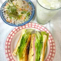 Snapdishの料理写真:平日のブランチ|ハマちゃんさん