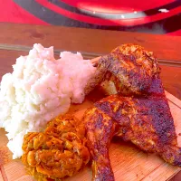 Chicken n pap chakalaka|Nozi Audrey Shenxaneさん