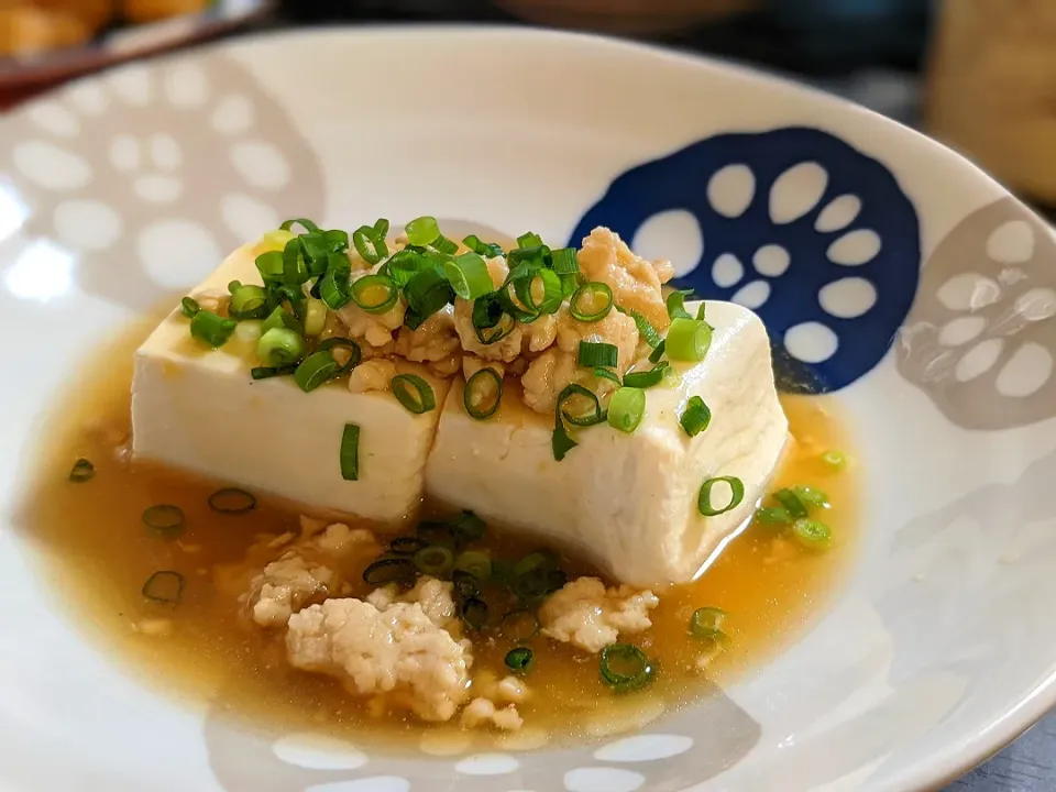 豆腐のとろっと鶏そぼろあん☆*°|奈津美さん