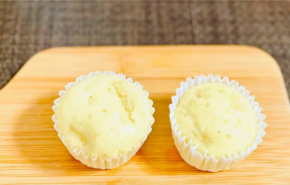 子どもが作ってくれたバナナ蒸しパン😆|はなさん