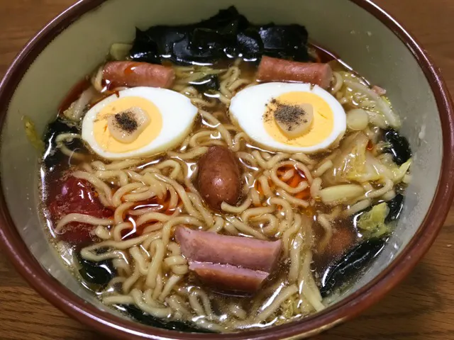 マルちゃん正麺🍜、醤油味❗️( ^ω^ )✨|サソリさん