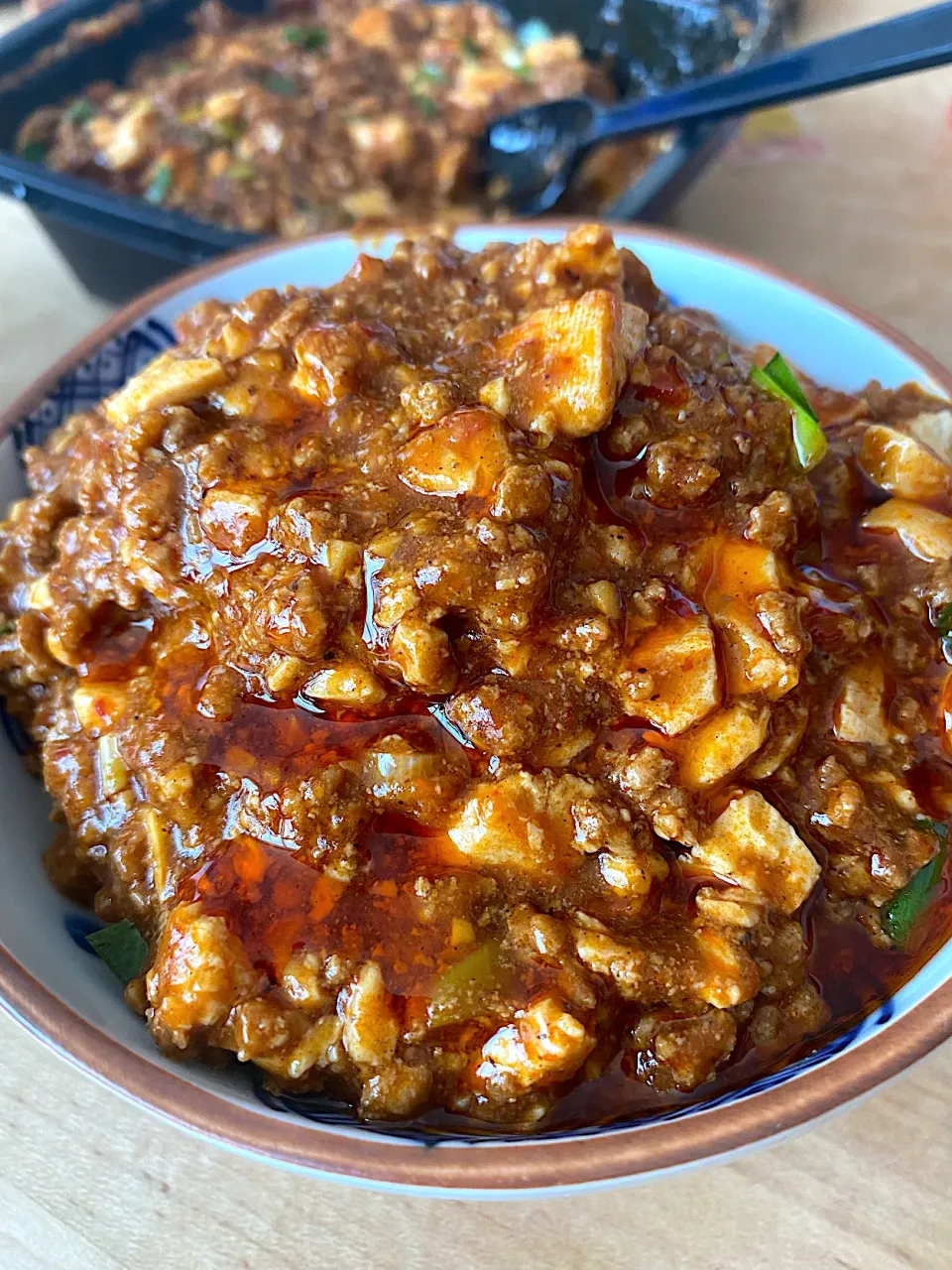 麻婆豆腐丼|ままぞうさん