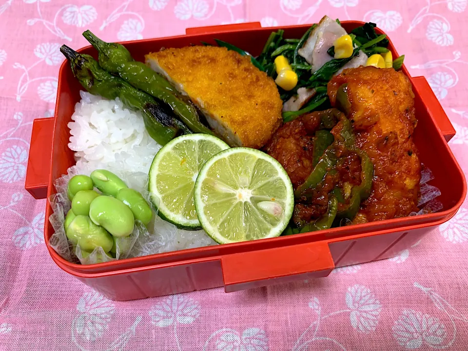 トマトチキン弁当🍅|kiusoudaiさん