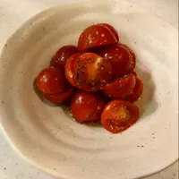ミニトマトのマスタードマリネ