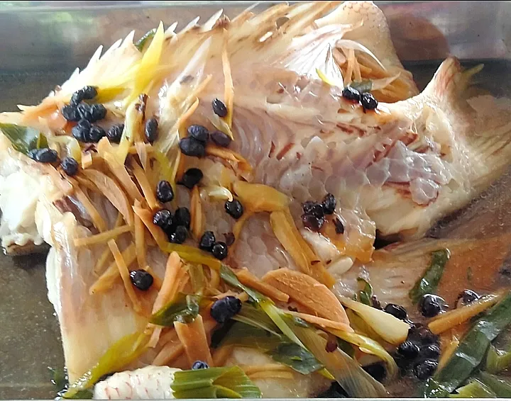 Steam Fish with Ginger|Harlina  (Malaysia)さん