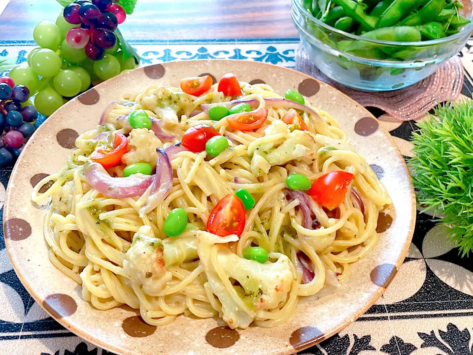 朝パスタ🍝🌼🌼🌼|🌼はなちゃん🌼さん