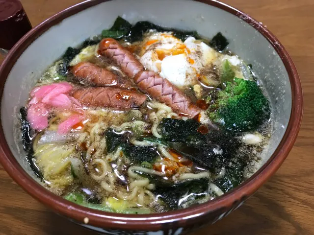 マルちゃん正麺🍜、醤油味❗️(°▽°)✨|サソリさん