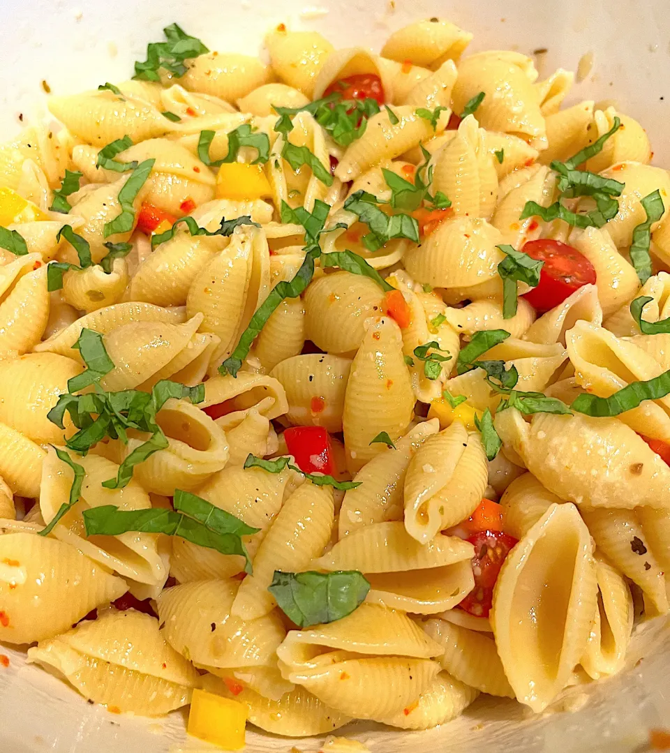 Italian pasta shells salad|🌺IAnneさん