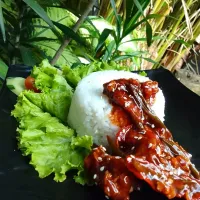 beef blackpepper with rice|Abrazarさん