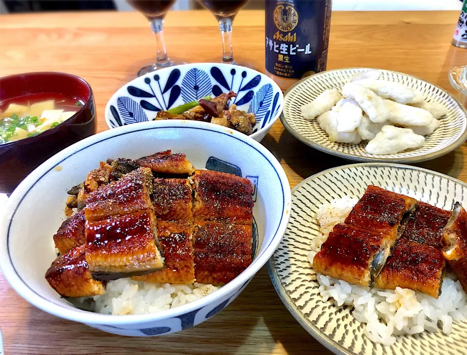 Snapdishの料理写真:鰻丼　　土用の鰻を先取り（今ならお安く＾＾）|じゅんさんさん