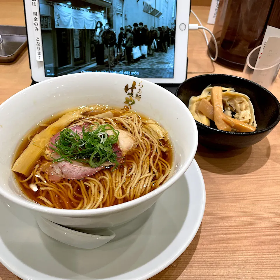 らぁ麺、メンマトッピング|山内博之さん