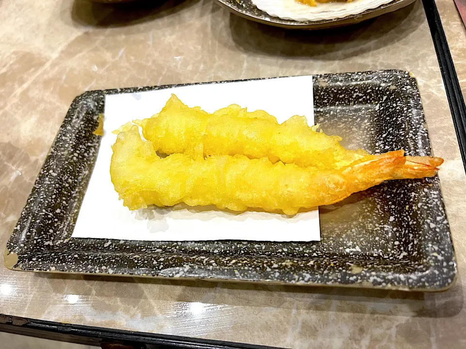 Tiger shrimp tempura|skyblueさん