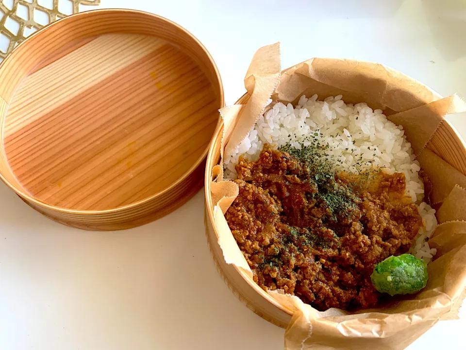 本日のJK弁当　　キーマカレー弁当|kyoさん