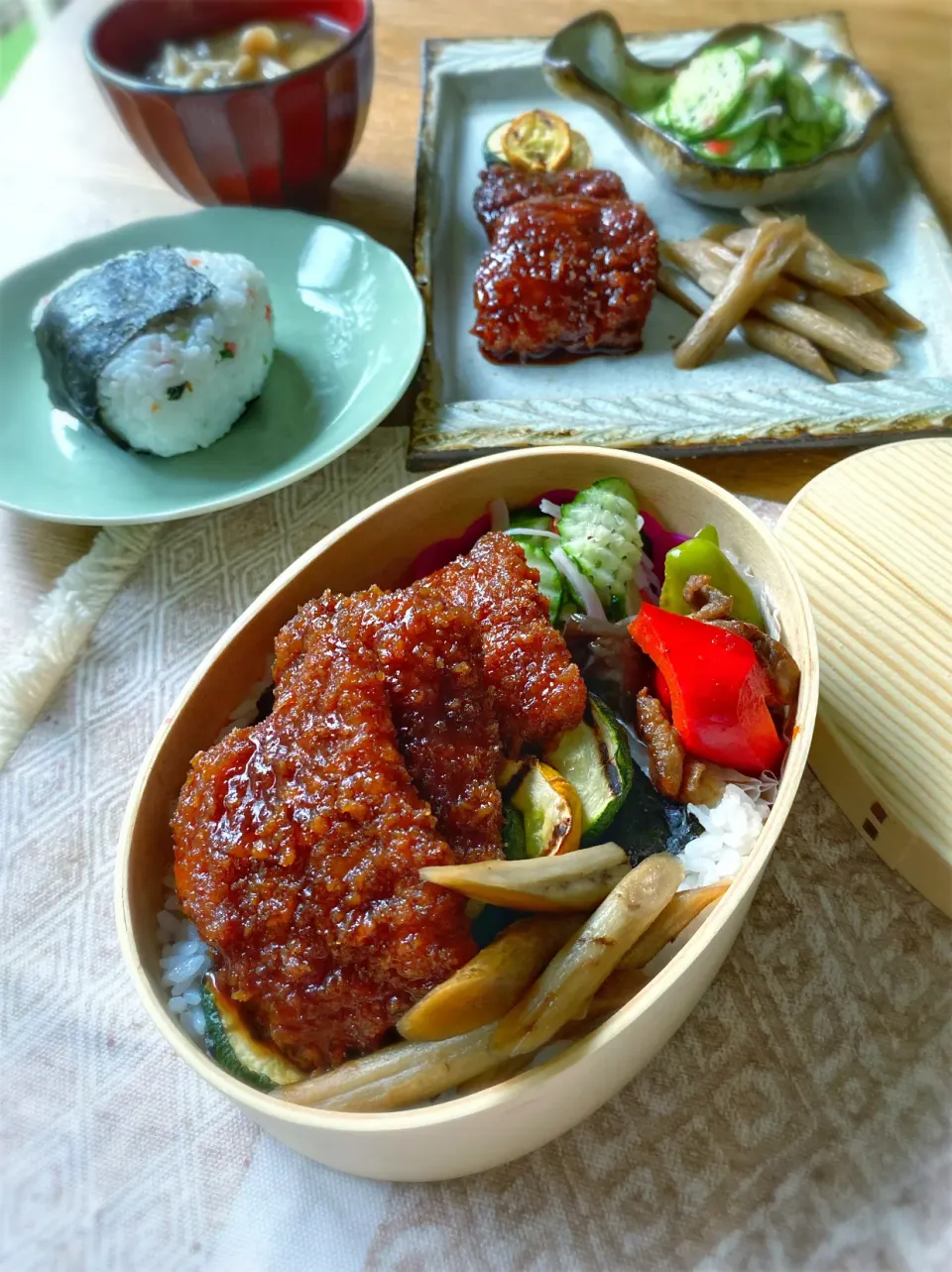 ソースカツ弁当🌱|shakuyaku33443344さん