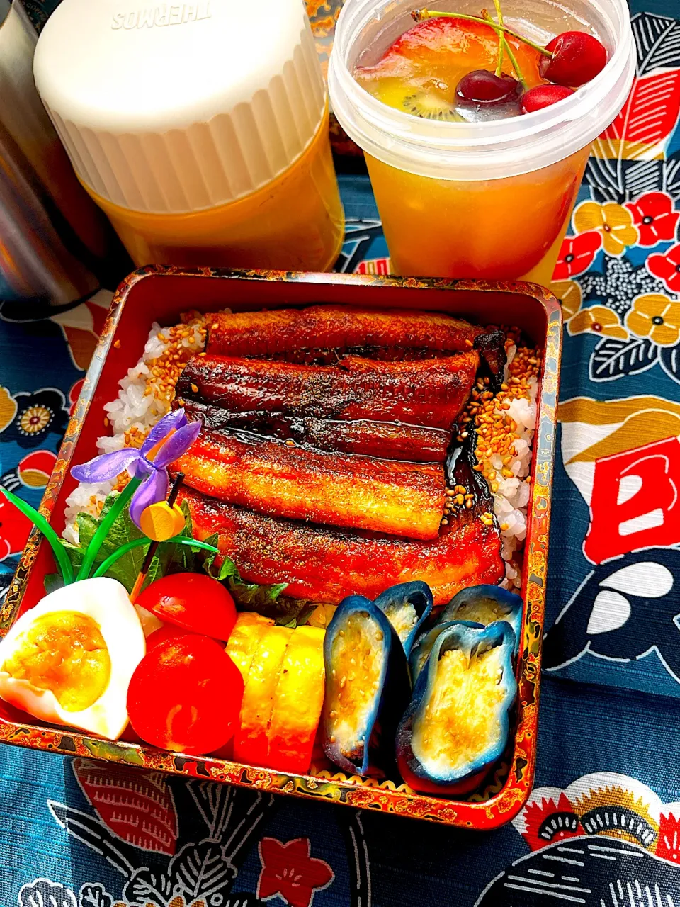 2022/07/04 穴子の蒲焼き弁当|Blueberry🫐さん