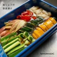 Snapdishの料理写真:森シェフの＊野菜漬け|tamaさん