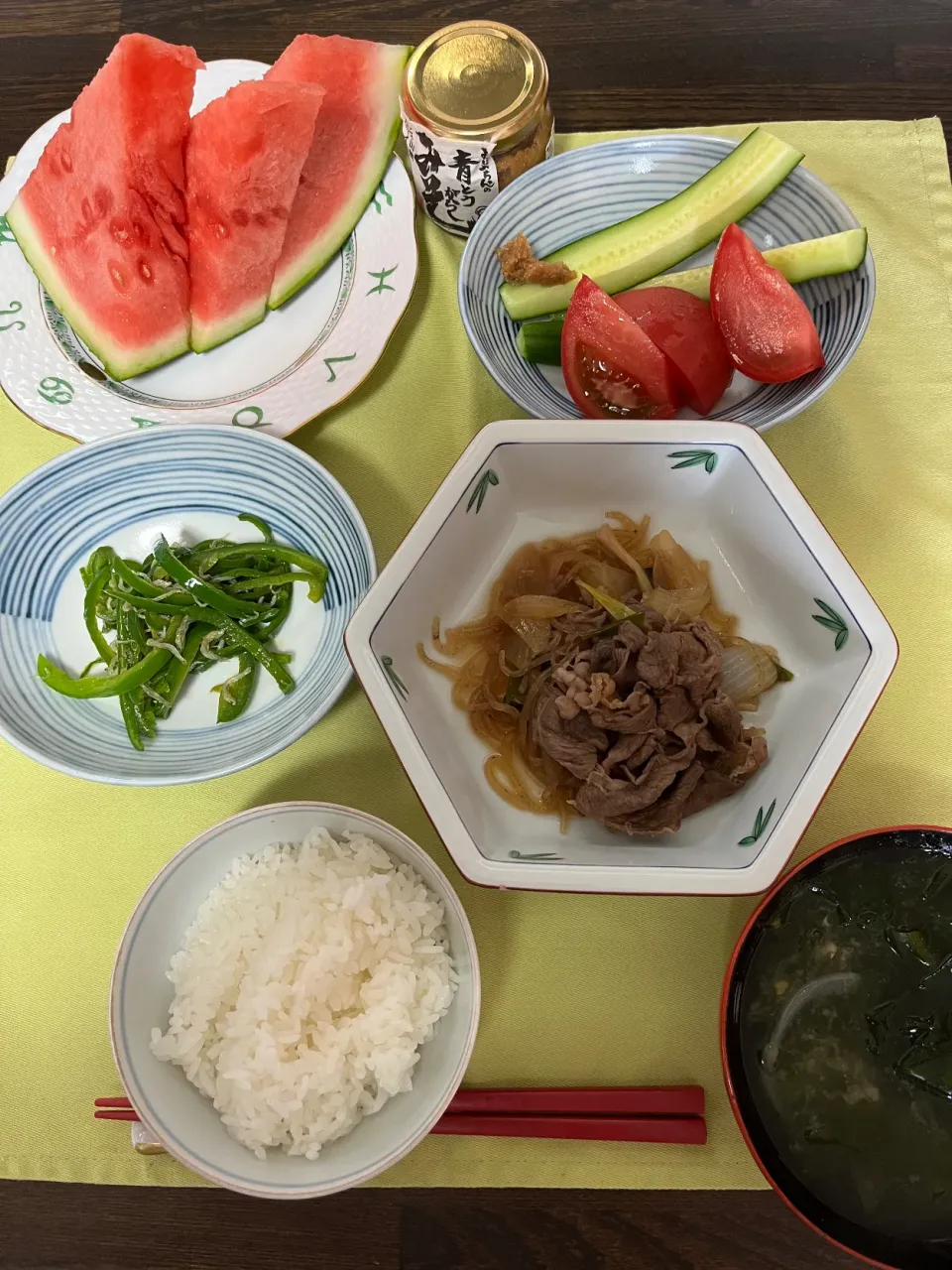 蒸し暑い日の朝食✨|tamemitiさん