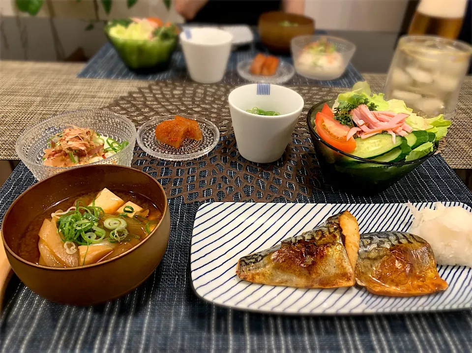 サバ焼き定食☺️|ゆかさん