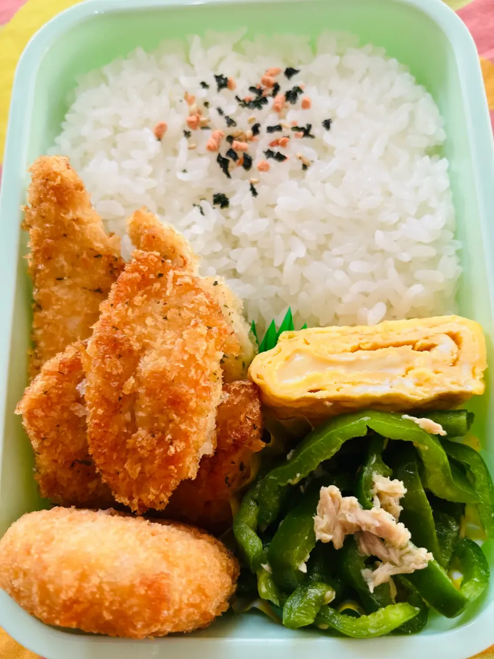 7/5(火)ささみのパン粉焼き弁当|ちくわさん