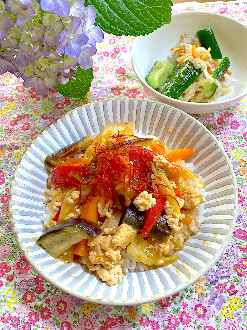 野菜の麻婆丼🌻|ringonamaさん