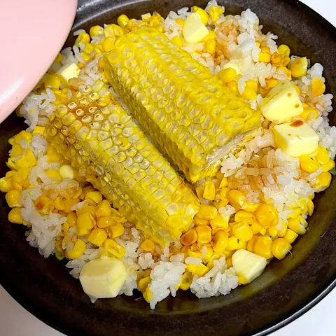 「とうもろこし」を使ってみたSnapdishの料理・レシピ写真:びせんさんの料理 とうもろこしご飯🌽