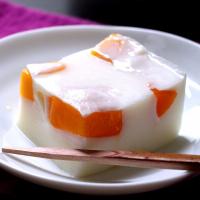 練乳を使ったデザート……マンゴーミルクゼリーレシピ #AllAbout